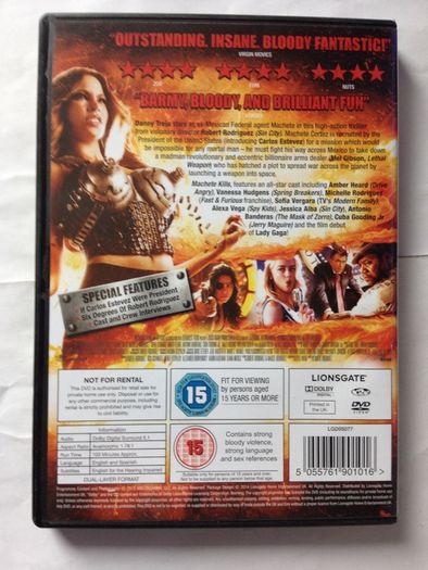 Machete [2010] & Machete Kills [2013] Danny Trejo [Movie DVDx2]
