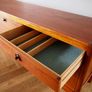 Mid Century Uniflex Teak Sideboard Gunther Hoffstead 1960s Vintage Retro Image 10