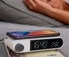Alarm Clock Wireless Charger Qi Technology Temperature indicator