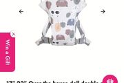 Doll baby sling