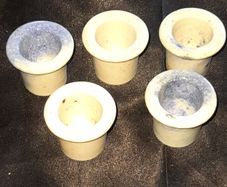 Beautiful Genuine Old Desk Ink Wells, 5 euro each only have 5 good ones left