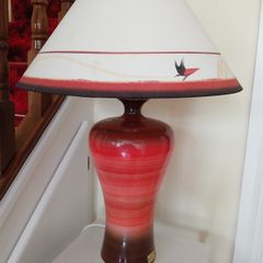 Louis Mulcahy Handmade Pottery Table Lamp