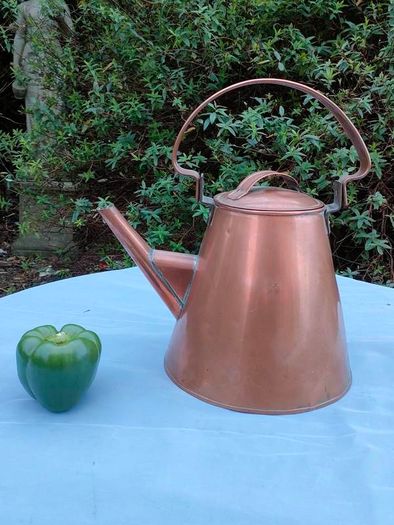 Early 20th century copper watering can