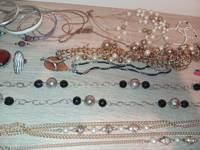 Collection Of Costume Jewellery  Inc Rings Watches Necklace Bracelets Etc Good Condition