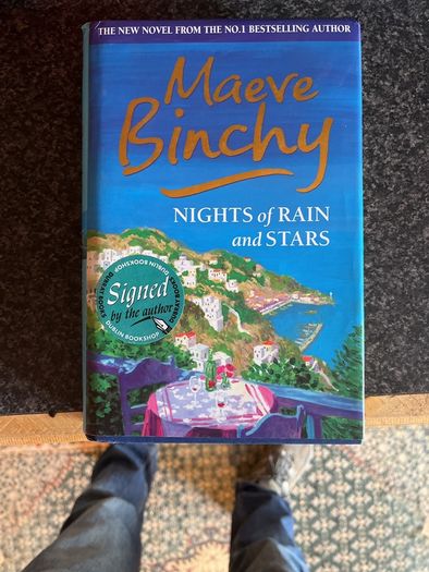 Hand signed Maeve Binchy