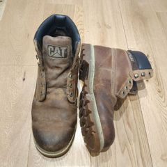 CAT - Powerplant Safety Boot SB Brown  UK 10