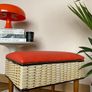 Vintage stool / sewing box Image 2