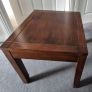 Solid Wooden Side Table Image 2