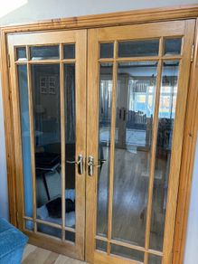 wooden doors