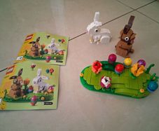 Easter bunny Lego