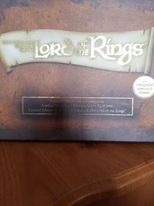 The Lord Of Rings Animated Ltd Edition VHS And Book Poster Box Set