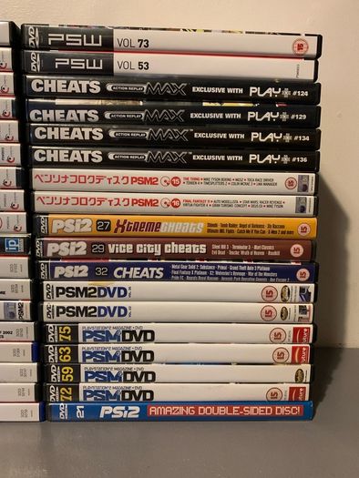 Lot Of 36 PlayStation 2 Magazine Demos