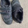 GEOX Boys black leather school shoes size 12 or 31 Image 2