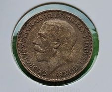 United Kingdom 1920 year Uncirculated Farthing.