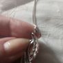 Sterling silver swirl necklace Image 2