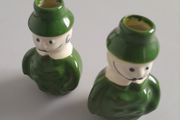 Vintage Pair of Bud Vases