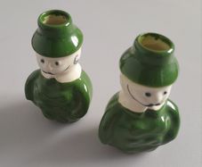 Vintage Pair of Bud Vases