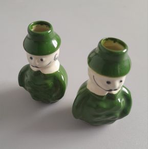 Vintage Pair of Bud Vases