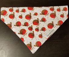 Christmas Dog Bandanas small