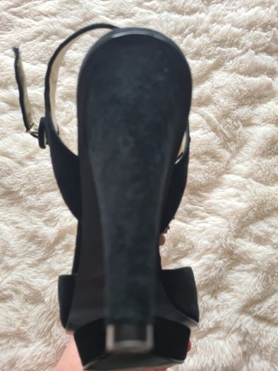 Dune black sandal