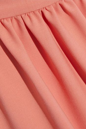 CHINTI & PARKER Gathered dust pink skirt with pockets