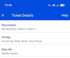 Tim Key - 2 tickets - 30th April 2026