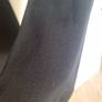 Black Twill, Straight/Wide-Leg Trousers, Size 30" Image 5