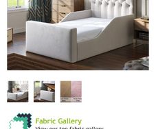 Kids Ottoman Bed With Safety Rail