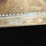 WMF of Germany silverplated green glass bowl Image 2