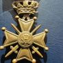 Belgium War Cross 1914-18.For Gallantry in combat. Image 3