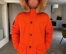 Superdry Everest Explorer Parka - Orange XL