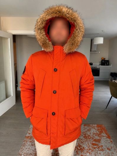 Superdry Everest Explorer Parka - Orange XL