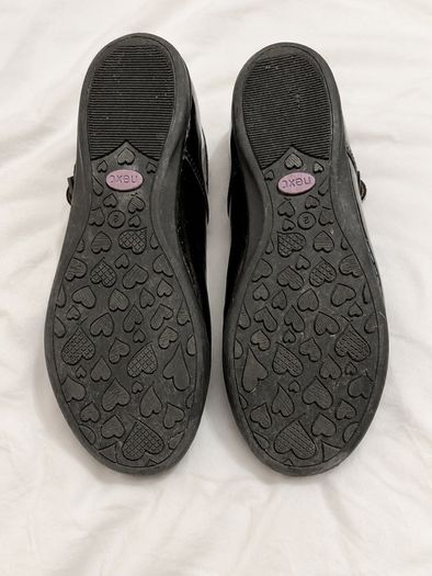 Next girls t bar school shoes size 2
