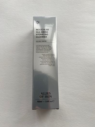 Allies of skin molecular silk amino hydrating cleanser 100 ml