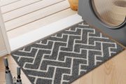 NEW SALE | Indoor Door Mats, 50 x 80 cm door mat non slip backing, Dirt Trapper Mat Absorbent Non-Slip Doormat for Entrance, Inside, Kitchen, Front Back Door, Pets and Garden
