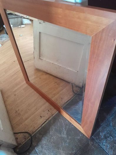 bevelled mirror