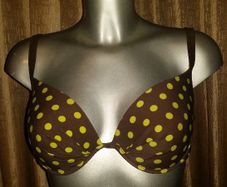 Padded underwired bikini bra size UK14 EU42 Cup C/D Postage included