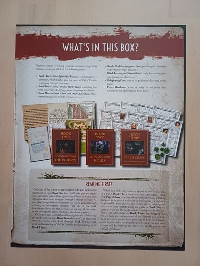 Call of Cthulhu Starter Box Set Horror RPG H.P. Lovecraft