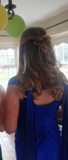 Royal Blue Ty ball/Debs dress