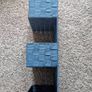 3-Tier Blue Woven Hanging Wall Organizer | Storage Baskets Image 4