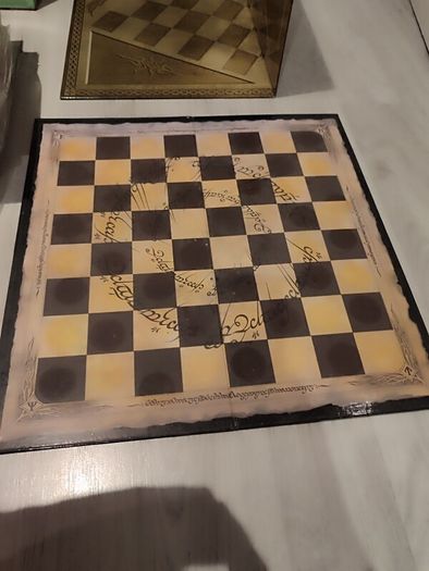 Eaglemoss Lord of the Rings Chess Collection Chessboard 3D Board Binder Magazines No Figures