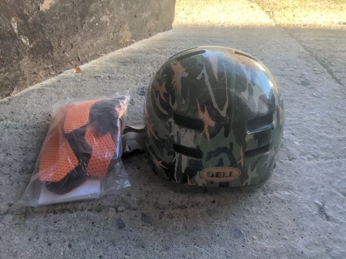 BELL camouflage helmet