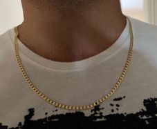 14k Gold Cuban