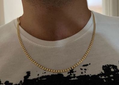 14k Gold Cuban