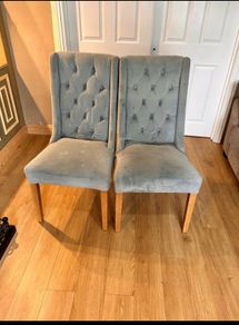 2 dining room chairs