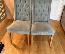 2 dining room chairs