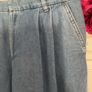 wide leg trouser jeans with pleated front size 12 Image 2