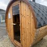Barrel Sauna Thermo Wood Image 2