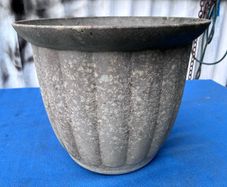 Weathered flower pot