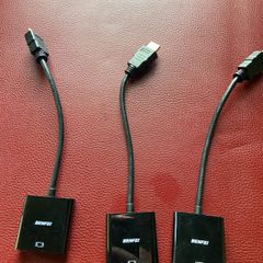 VGA to HDMI adapter x 3